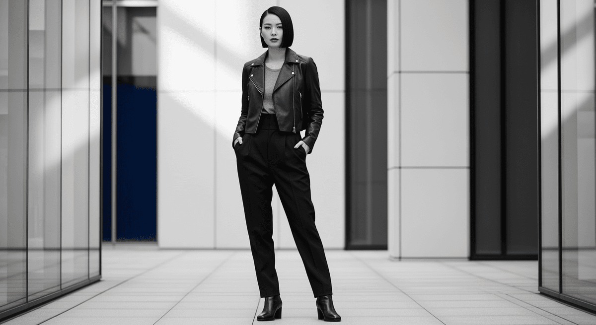 40代｜3ステップで脱・黒頼み！クールタイプの時短着こなし術