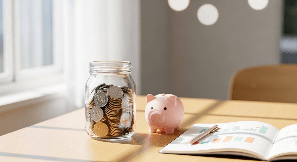 35-45歳女性向け｜500円玉貯金で年18万超を貯める簡単習慣法