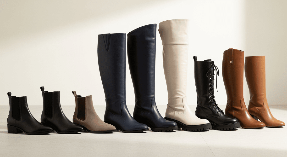 35–45歳のための失敗しないブーツの種類と選び方｜身長別コーデ術