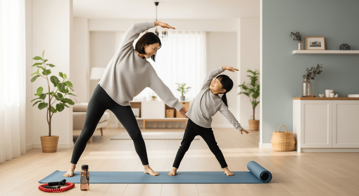 忙しいママ向け｜親子で続ける運動習慣の3ステップ