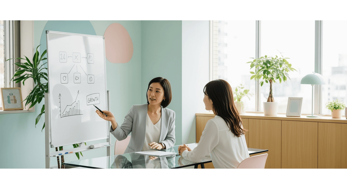 30代40代女性が3分で習得｜チームで成果を出すコーチング会話術の3つの型