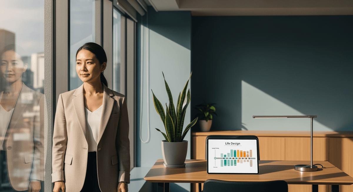 40代からでも遅くない！人生100年時代の「5つの視点」でキャリアを見直す方法