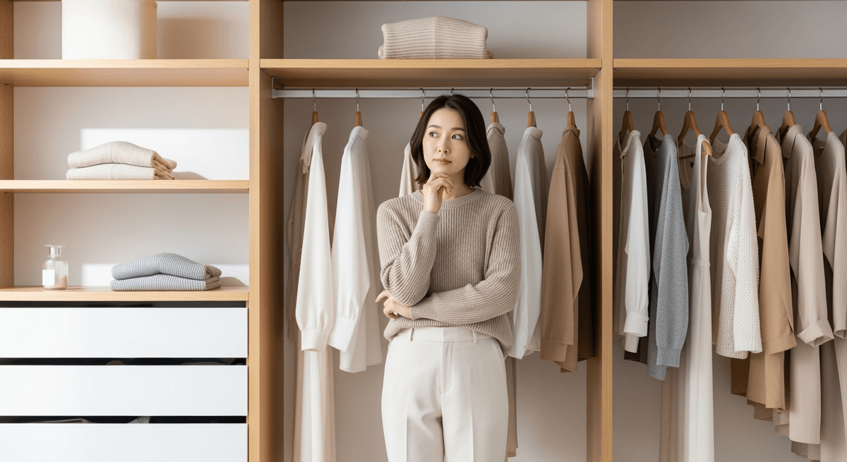 失敗しないクローゼット見直し術：3つの合図で簡単最適タイミング
