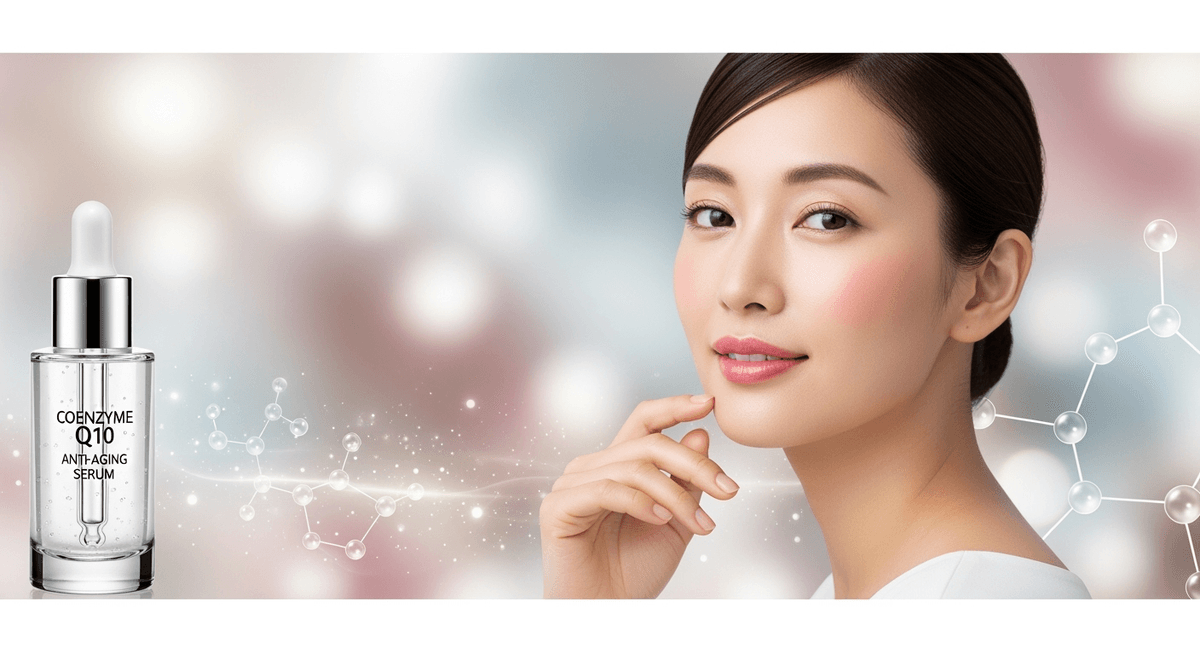 コエンザイムQ10と肌のエイジングケア：抗酸化作用と活用ポイント