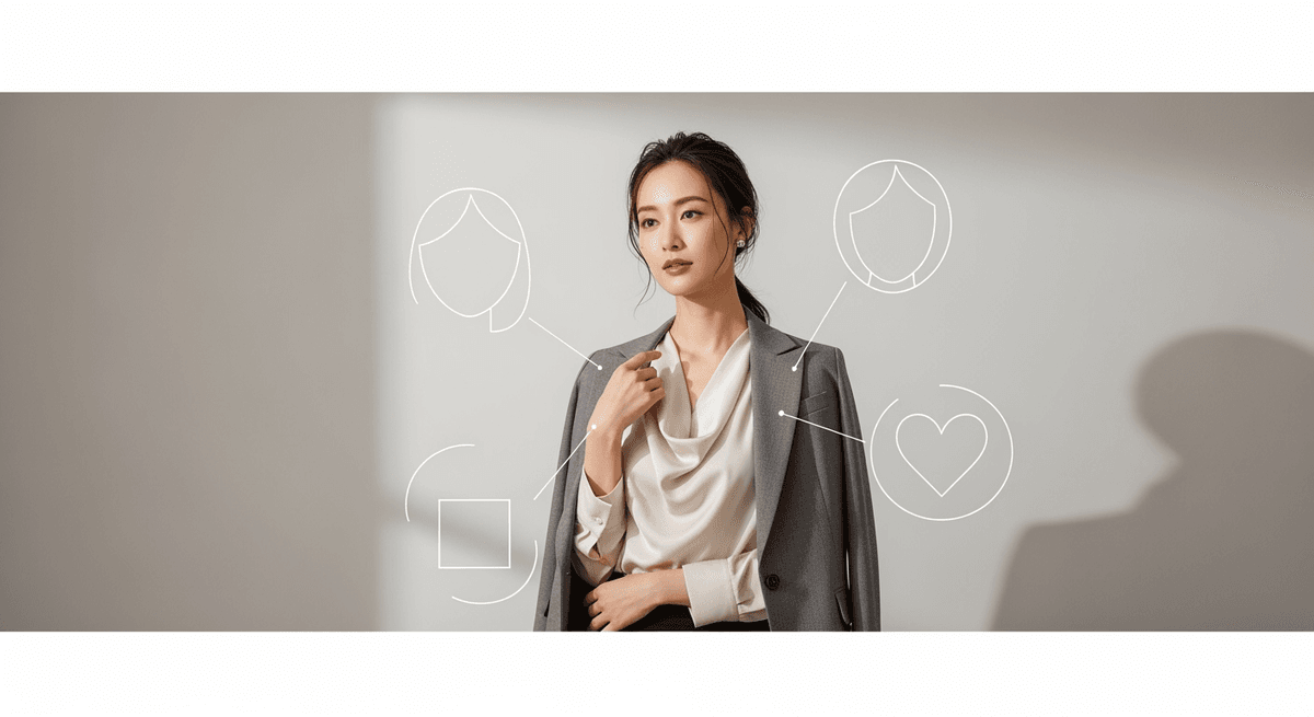 顔タイプ診断で判明！30代・40代が「なんか似合わない服」を選んでしまう3つの理由