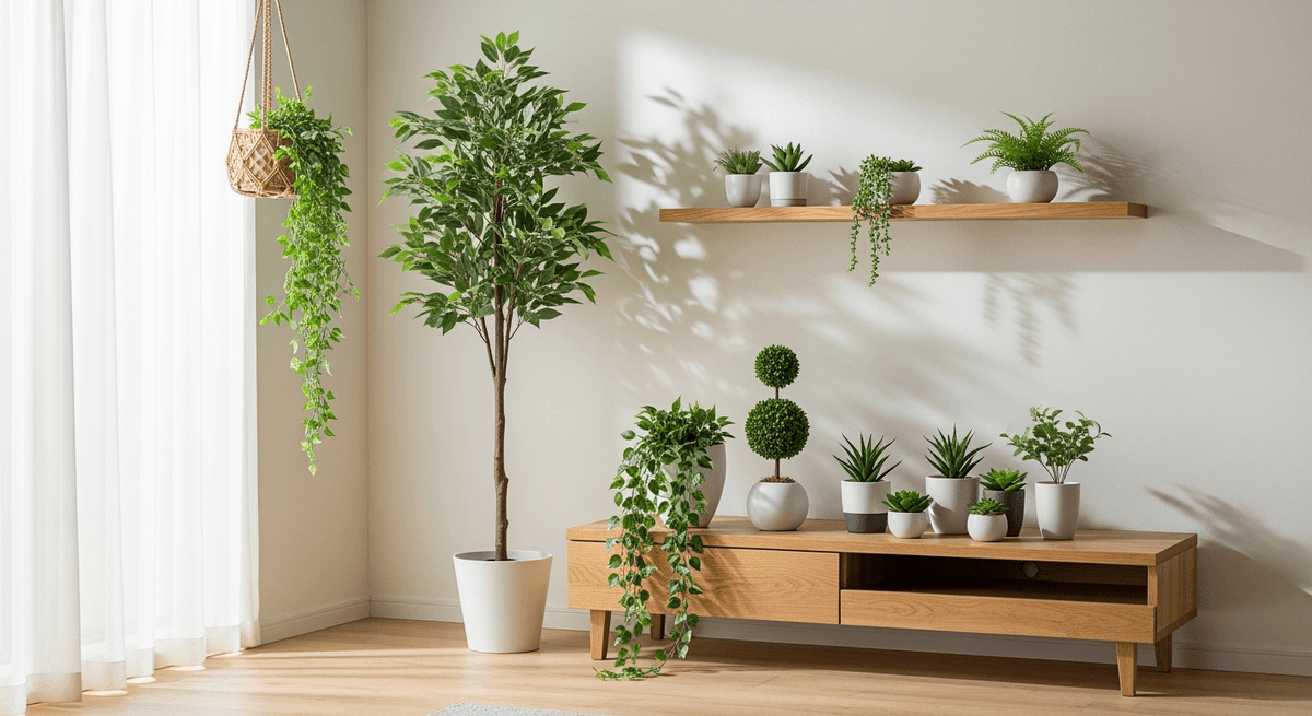 忙しい40代におすすめ｜フェイクグリーン5つの活用法と配置・お手入れ