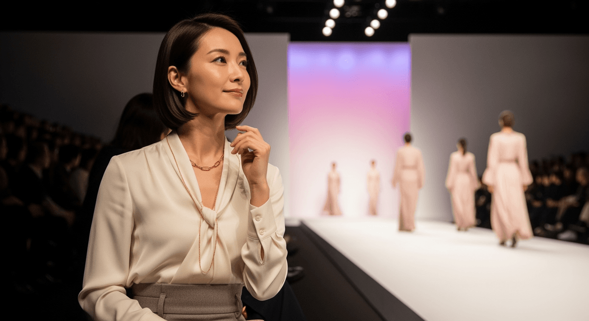 たった15分で身につく「大人のファッションショー鑑賞術」40代から差がつくトレンドの見極め方