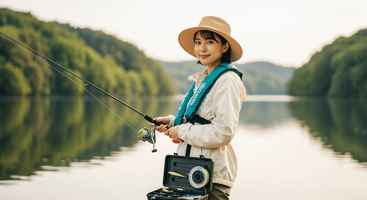 40代女性が釣りを始めてわかった「心が軽くなる」3つの理由と週末半日プラン