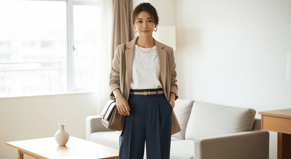 GUで作る大人の通勤＆休日コーデ術｜失敗しない着こなし
