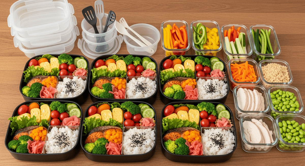 業務スーパー 弁当作り置き術｜週末2時間で平日5日分【冷凍保存レシピ付き】