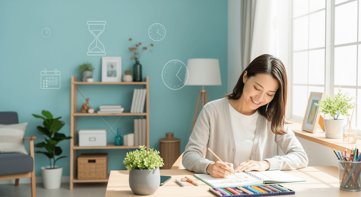 ゆらぎ世代は見た目「意思任せ」で趣味時間を確保する3ステップ