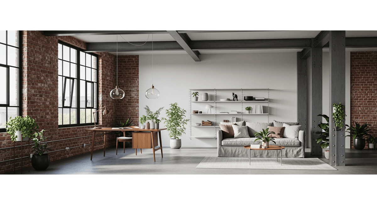 賃貸でも「おしゃれな人の家」に見せる！インダストリアル風の5つのコツ