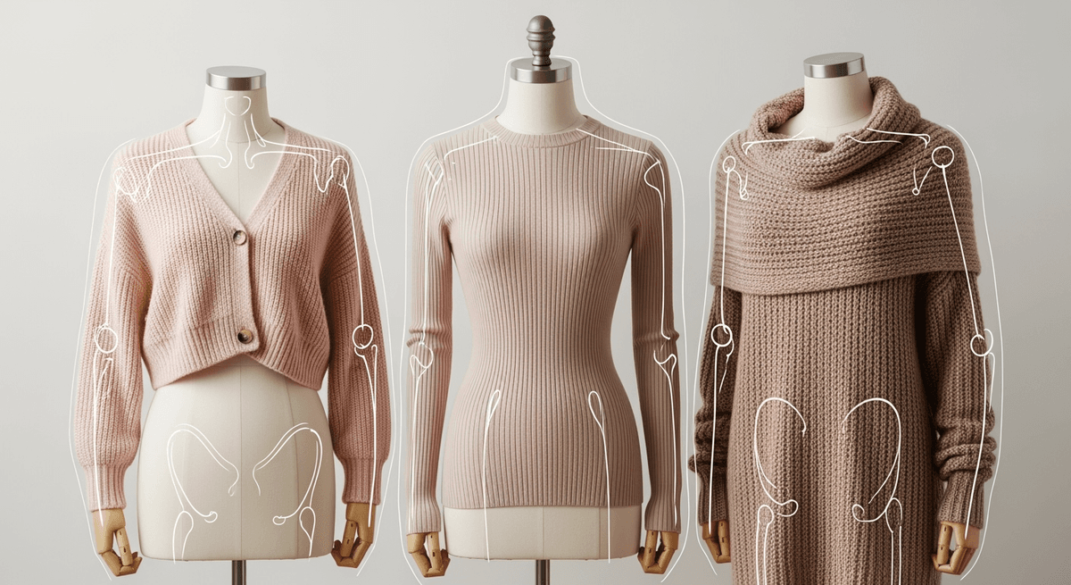 骨格診断で分かった！40代が「似合うニット」と「老けるニット」の見分け方
