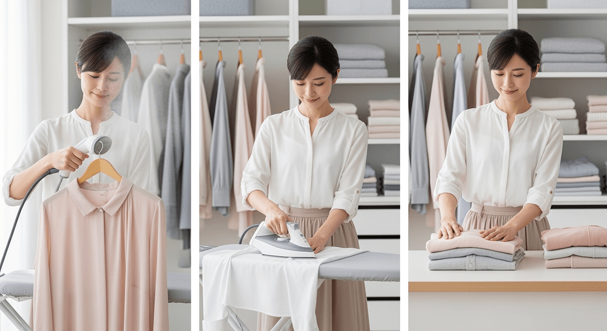 40代の「少数精鋭ワードローブ」を10年愛用する洗濯テクニック3選