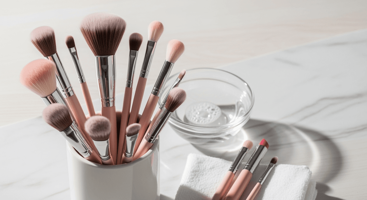 メイクブラシの選び方と正しい手入れ方法｜仕上がり・素材・衛生のポイント