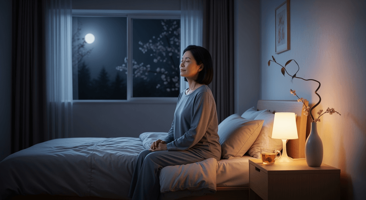 更年期の不眠に役立つ睡眠対策 — 続けられる生活習慣と環境の整え方