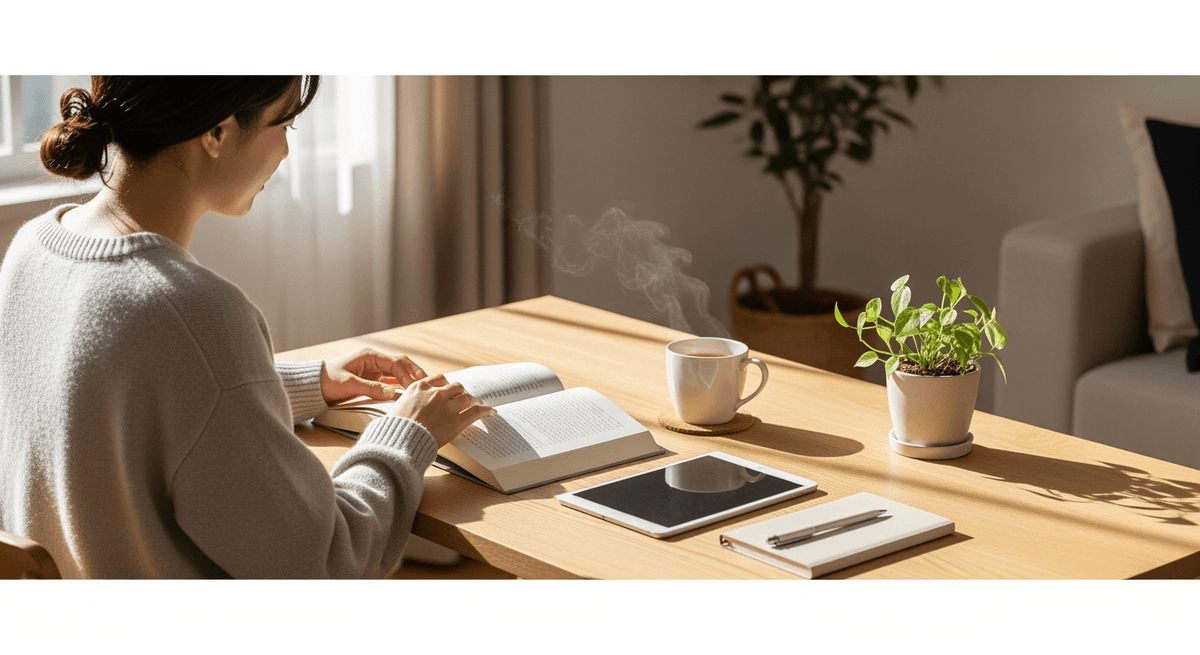 35〜45歳向け｜1日15分で続く読書習慣3ステップ