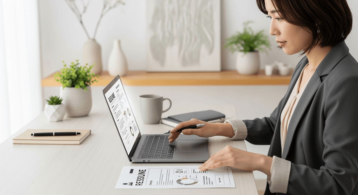 30代40代の履歴書、6秒で決まる第一印象を変える「読みやすさ×一貫性」の見直しポイント