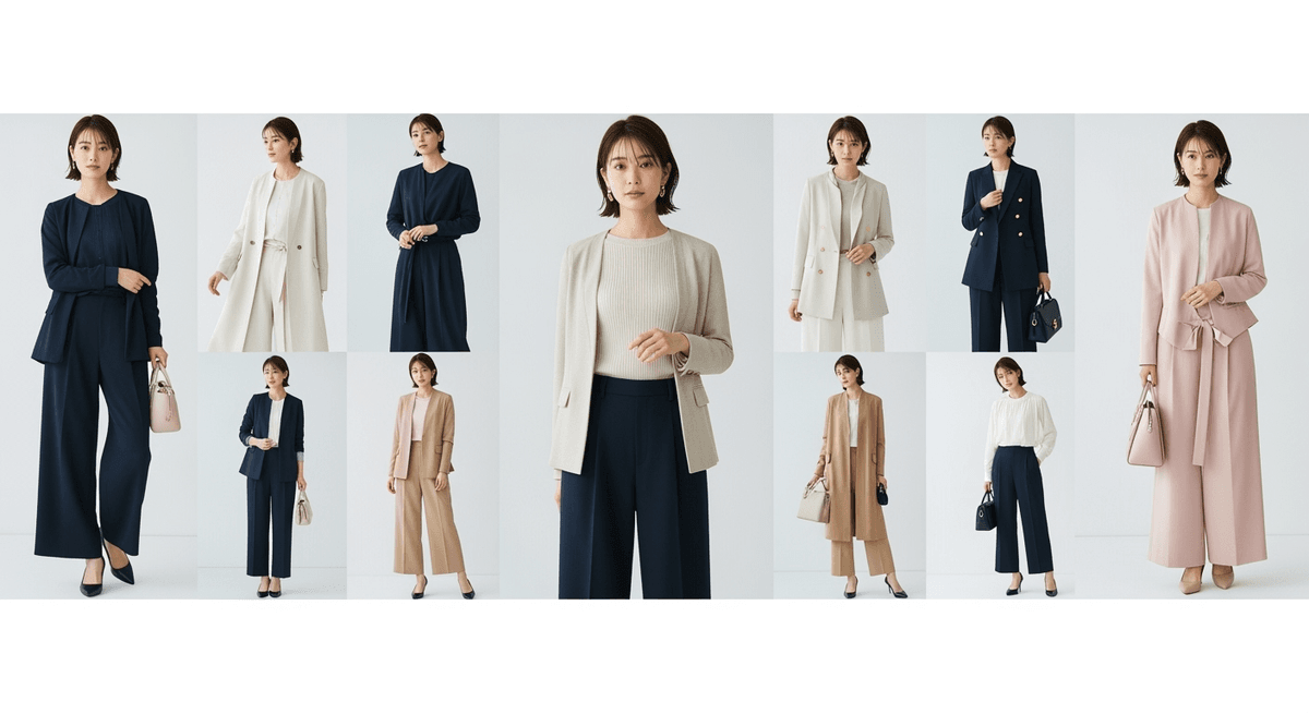 骨格ストレートさんが「綺麗な人」に見える30のコーデ法則