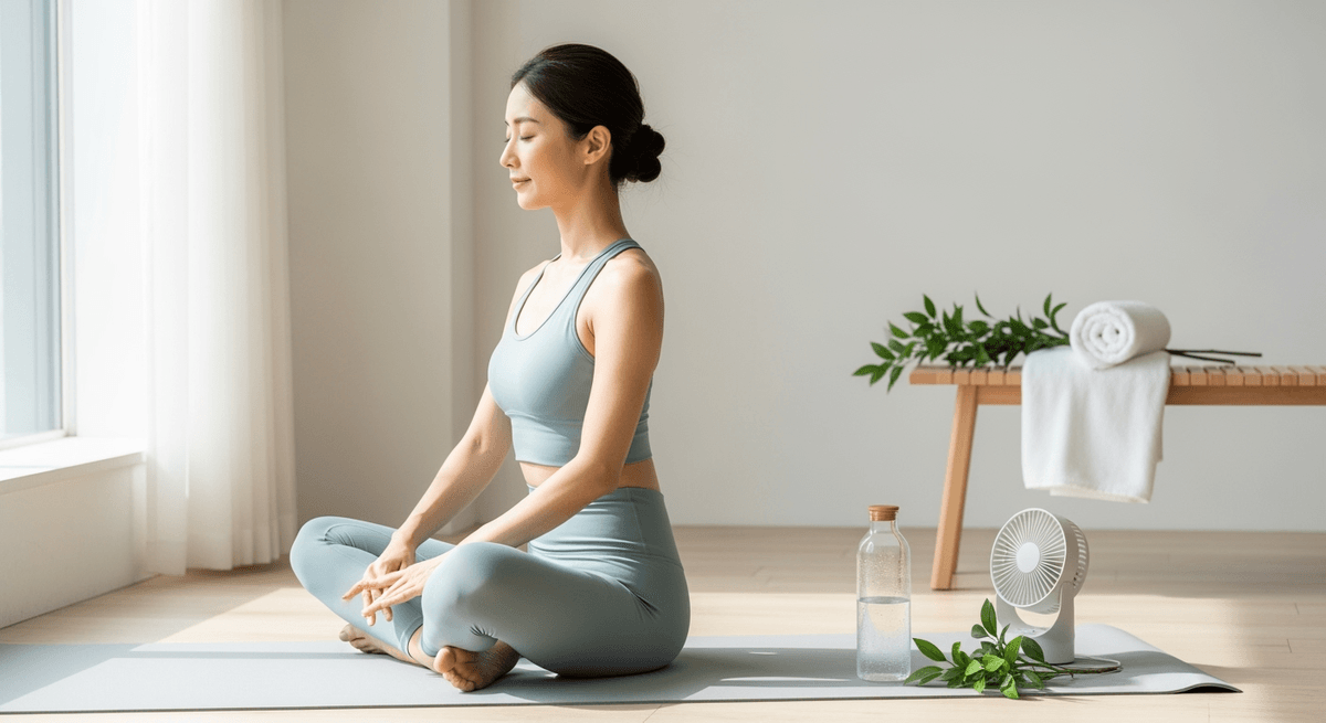 40代の汗のにおい・湿り、夜の制汗剤と呼吸法で賢くコントロールする方法