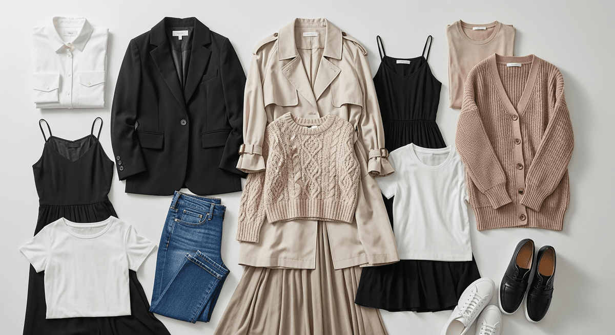 35–45歳の大人女性向け｜時短で着回せるベーシック10選