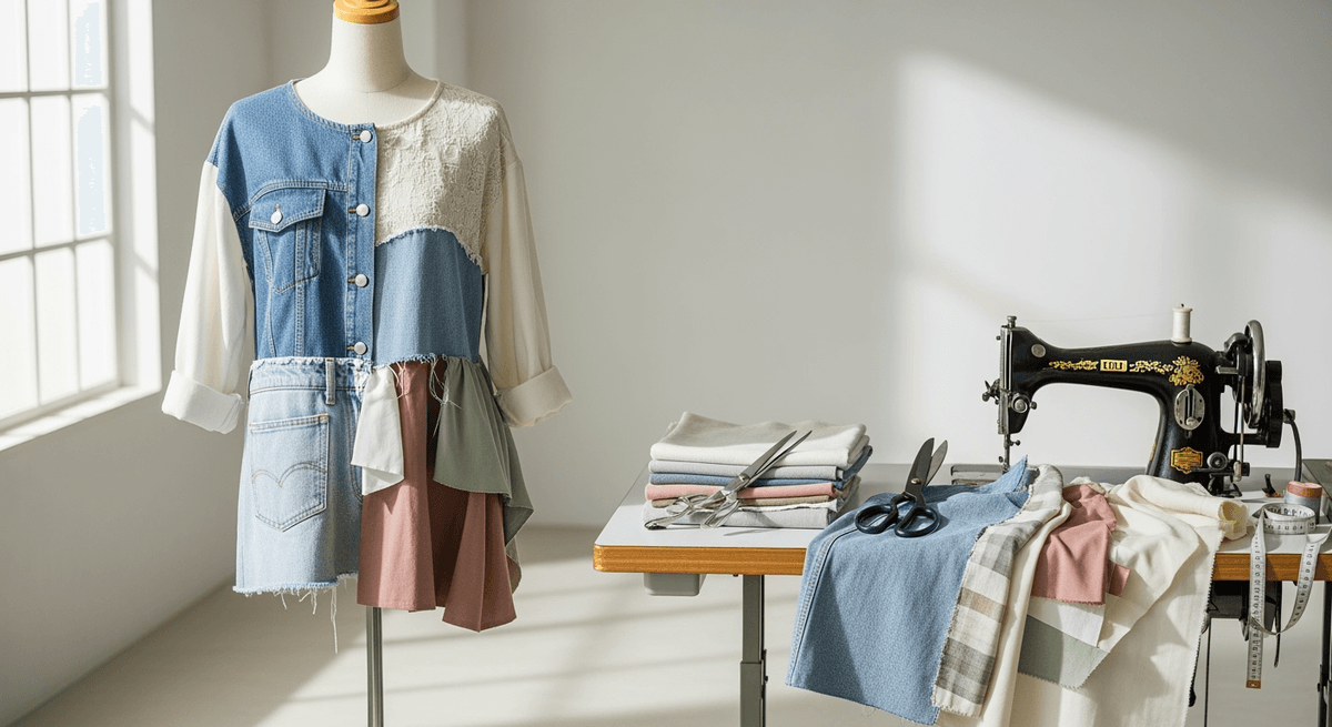 手持ち服が劇的に変わる！30代40代のための簡単アップサイクル術と大人コーデ5つのコツ