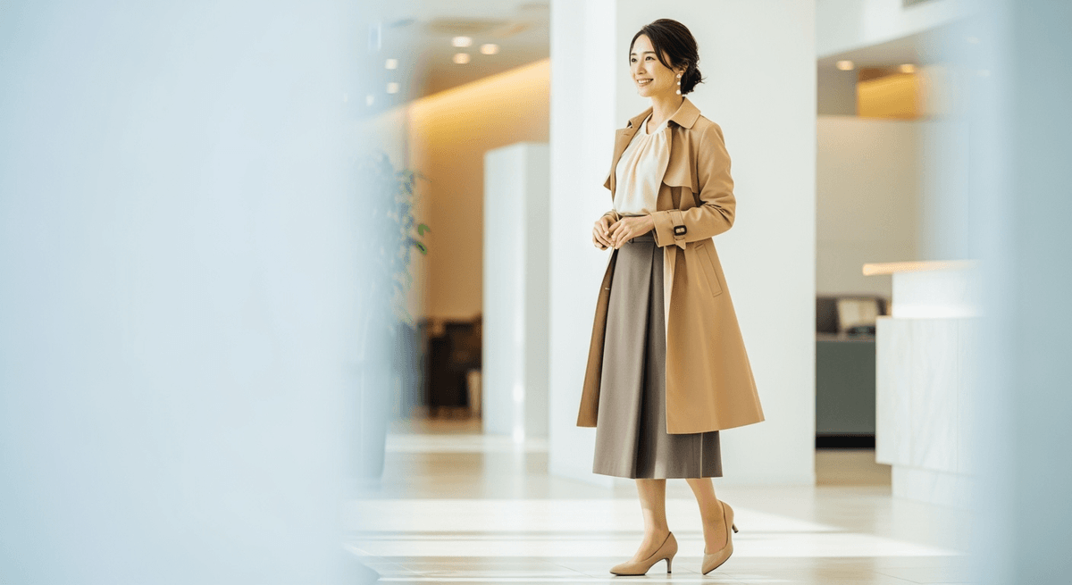 35〜45歳の大人女性向け 挨拶回りで失敗しない服装3つの基本（清潔感・信頼感・機動性）