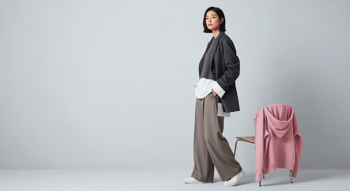 35-45歳向け ユニセックスを似合わせる3つの重心&素材ルール