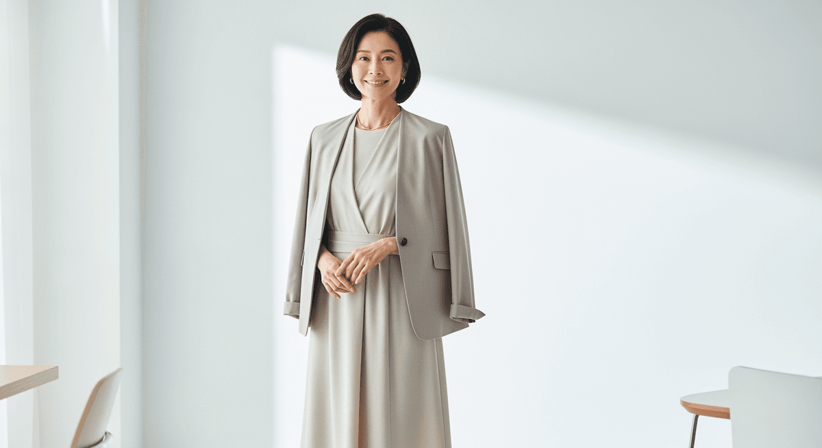 50代の着こなし基礎:色・シルエット・フィットで迷わない3ステップ
